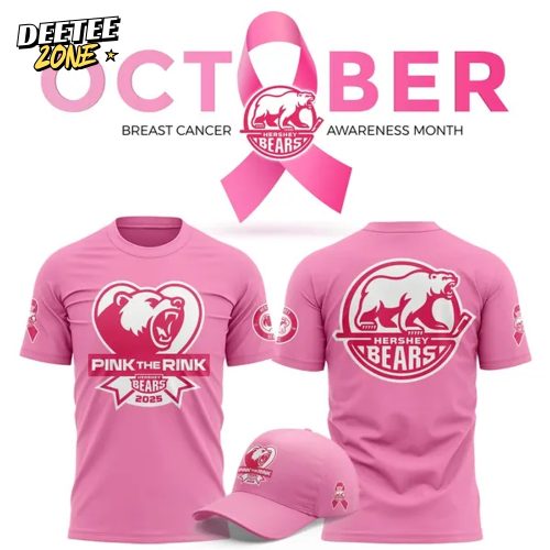 Hershey Bears x Pink the Rink T-Shirt 2025
