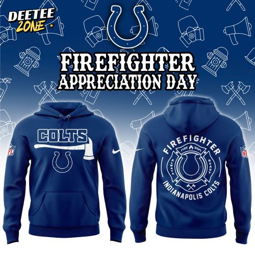 Indianapolis Colts Firefighter Appreciation Day Hoodie | Jogger | Cap Limited Edition