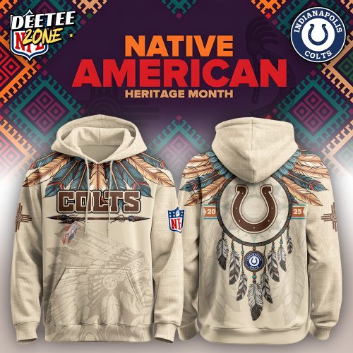 Indianapolis Colts – Native American Heritage Month Limited Editions Hoodie