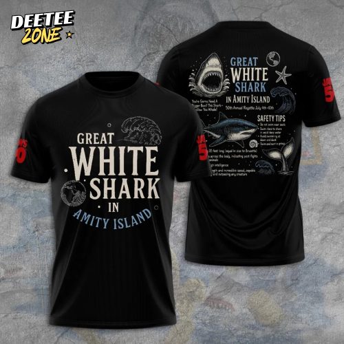Jaws 3D Tshirt 2025