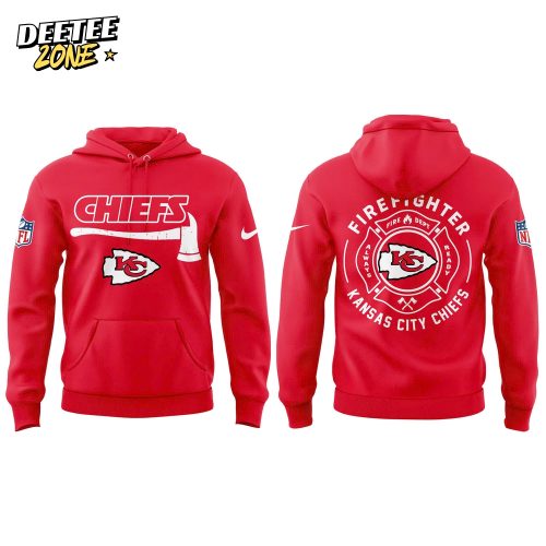 Kansas City Chiefs Firefighter Application Combo Hoodie | Jogger | Cap Limited Edition