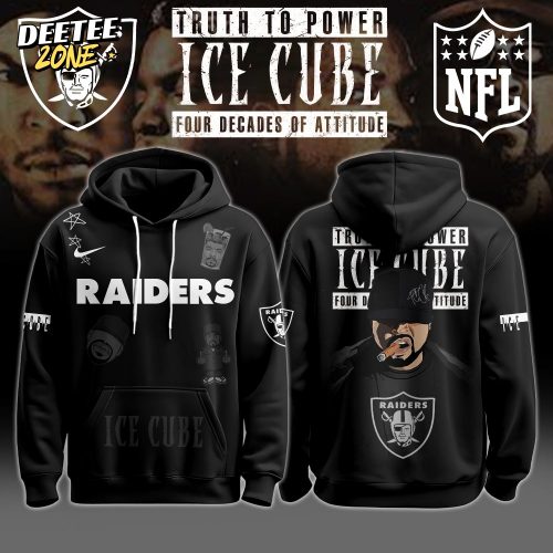 LV Raiders x Ice Cube Truth to Power Hoodie