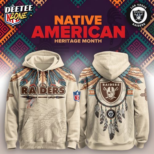 Las Vegas Raiders – Native American Heritage Month Limited Editions Hoodie