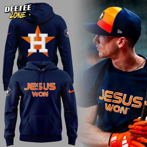 Limited Edition Astros x Jesus Won Hoodie
