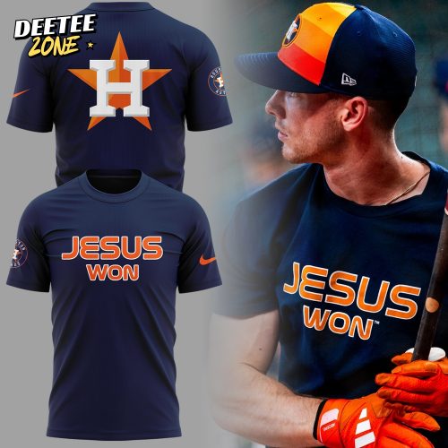 Limited Edition Astros x Jesus Won TShirt