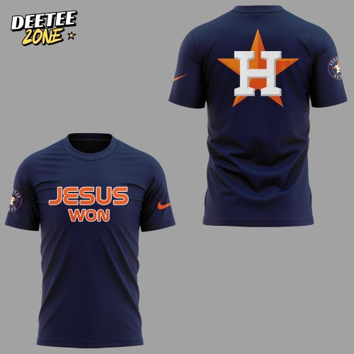 Limited Edition Astros x Jesus Won TShirt