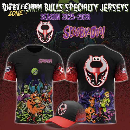 Limited Edition Birmingham Bulls x ScooBy-Doo Night T-Shirt 2025