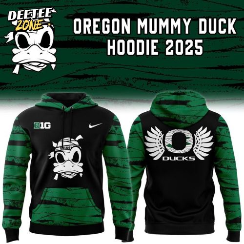 Limited Edition Oregon Football ” Mummy Duck” Hoodie