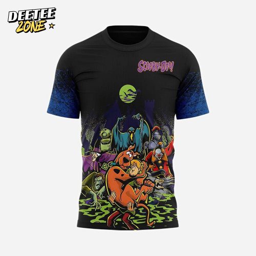 Limited Edition Roanoke Rail Yard Dawgs x ScooBy-Doo Night T-Shirt 2025