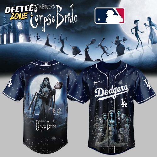 Los Angeles Dodgers – Corpse Bride 2025 Limited Edition Jersey