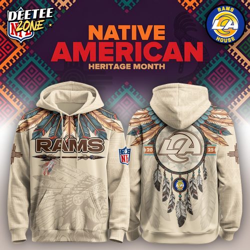 Los Angeles Rams – Native American Heritage Month Limited Editions Hoodie