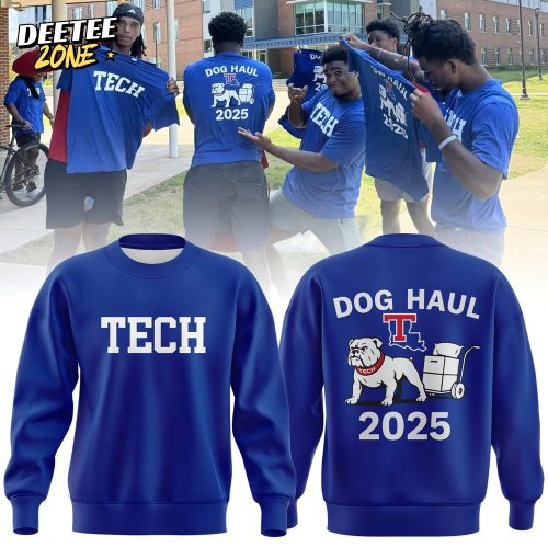 Louisiana Tech Bulldogs “Dog Haul” 2025 Special Sweatshirt