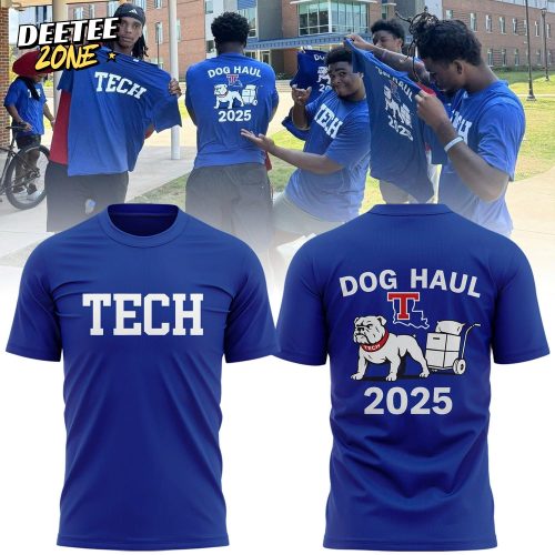 Louisiana Tech Bulldogs “Dog Haul” 2025 Special T-Shirt
