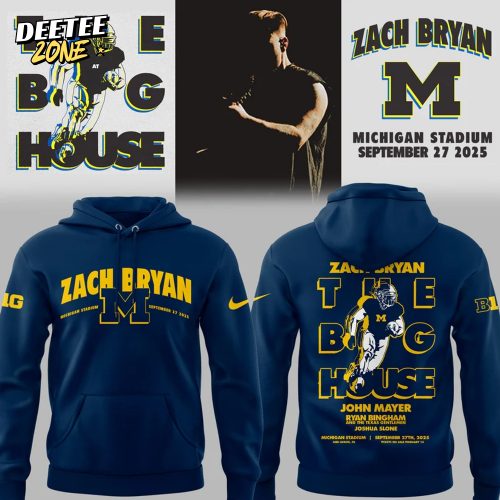 Michigan Wolverines Zach “The Quittin’ Time Tour” Hoodie