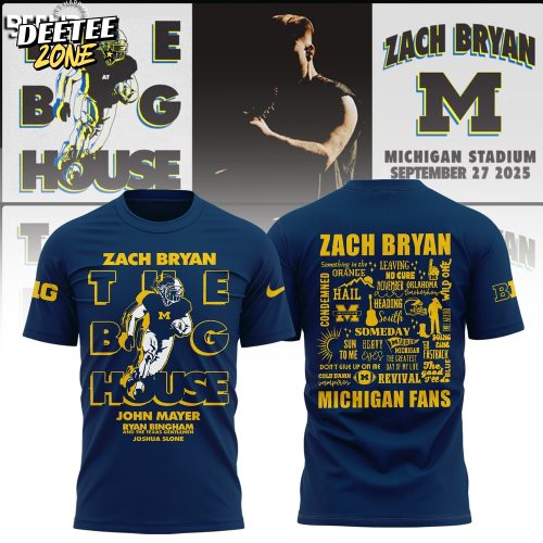 Michigan Wolverines Zach “The Quittin’ Time Tour” Shirt