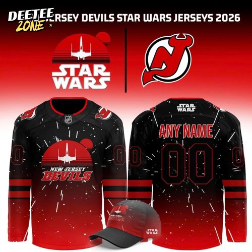 New Jersey Devils x Star Wars Custom Hockey Jersey