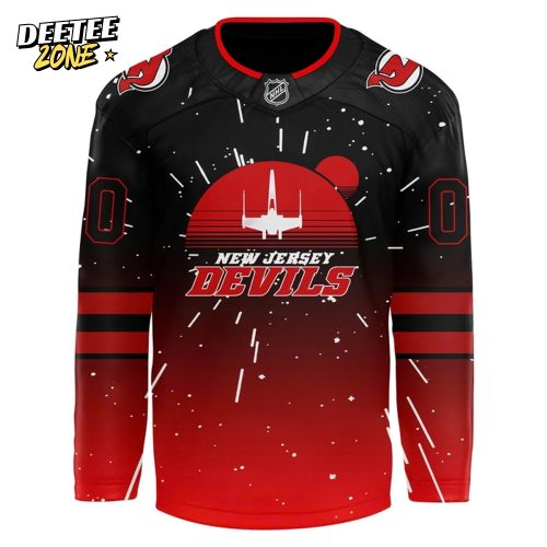 New Jersey Devils x Star Wars Custom Hockey Jersey