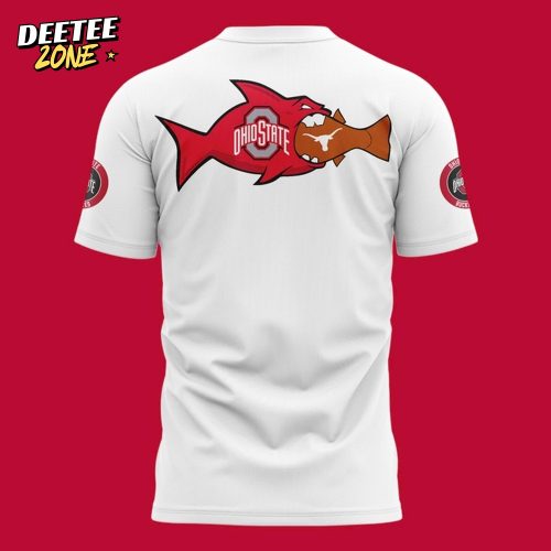 Ohio State Buckeyes “Beat Texas” Special White T-Shirt
