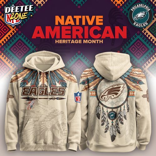 Philadelphia Eagles – Native American Heritage Month Limited Editions Hoodie