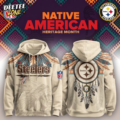 Pittsburgh Steelers – Native American Heritage Month Limited Editions Hoodie