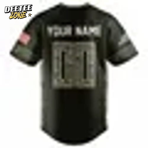 Richmond Flying Squirrels 2025 Military Appreciation Custom Baseball Jersey