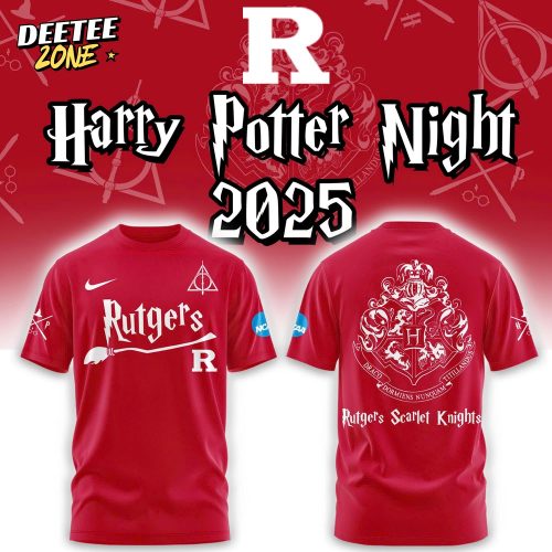 Rutgers Scarlet Knights x Harry Potter Night 2025 Shirt