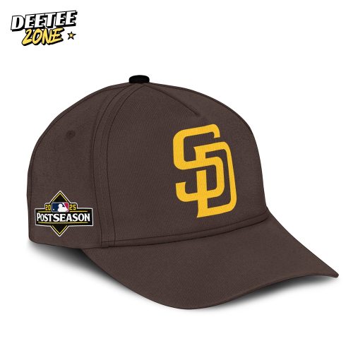 San Diego Padres Fanatics Brown 2025 MLB Postseason Locker Room Hoodie