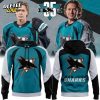 San Jose Sharks Behind Center Ice Design Hoodie