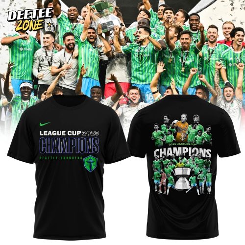 Seattle Sounders League Cup 2025 Champions Special Shirt