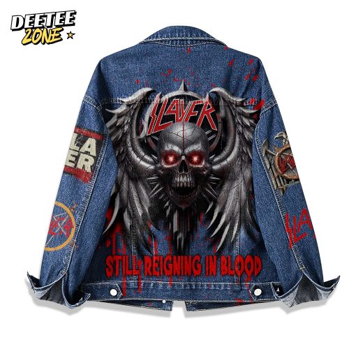 Slayer Band Denim Jacket