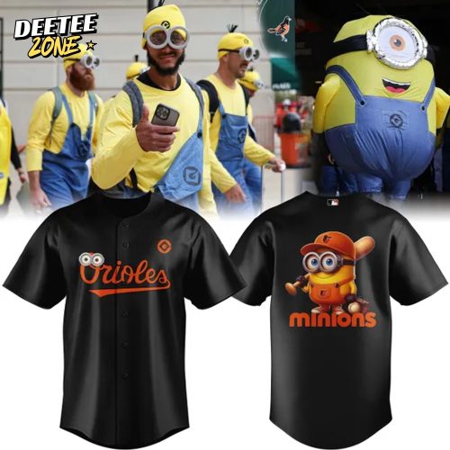 Special Baltimore Orioles x Minions Jersey