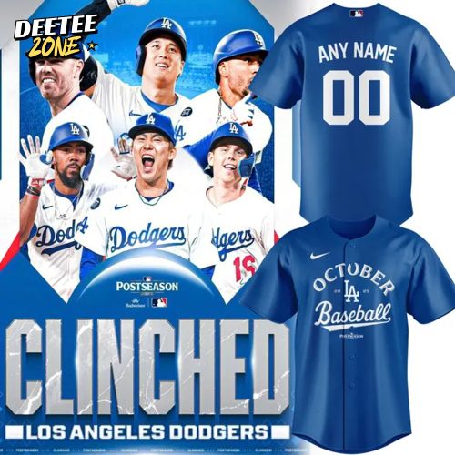 Special Edition 2025 MLB Postseason Custom Name Baseball Jersey