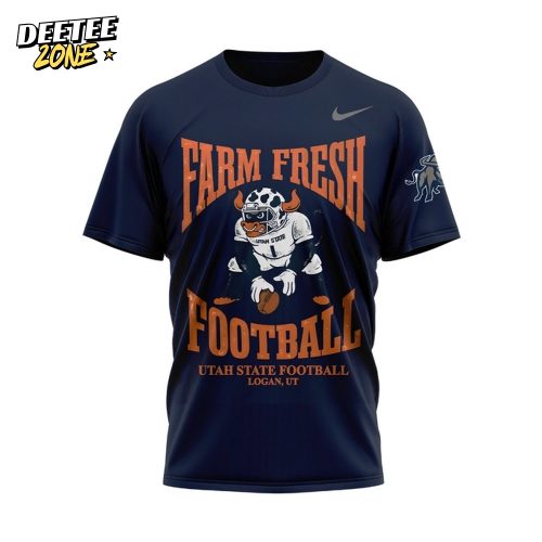 Utah State Football “Farm Fresh” 2025 Special New T-Shirt