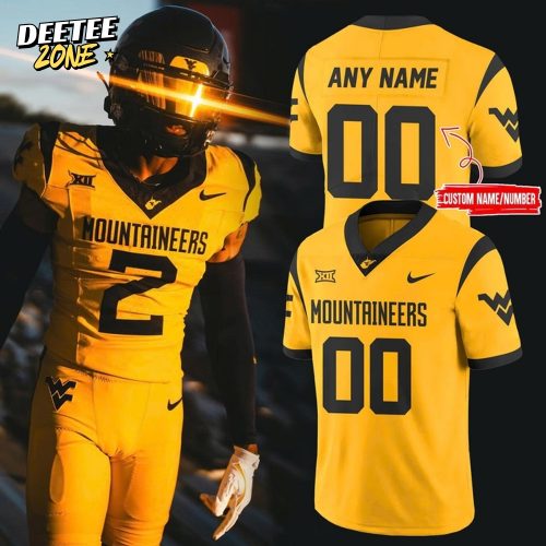 West Virginia Mountaineers Golden Hour 2025 Special Football Jersey