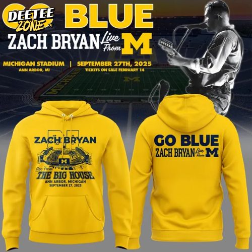 Zach Bryan Tour Michigan Limited Edition 2025 Hoodie