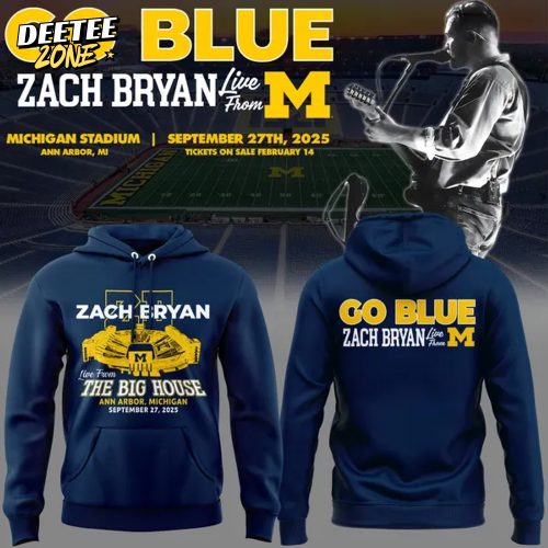 Zach Bryan Tour Michigan Limited Edition 2025 Hoodie V1