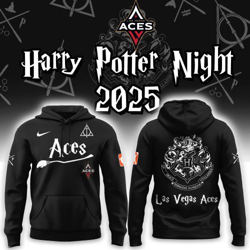 Las Vegas Aces x Harry Potter Night 2025 Hoodie Set
