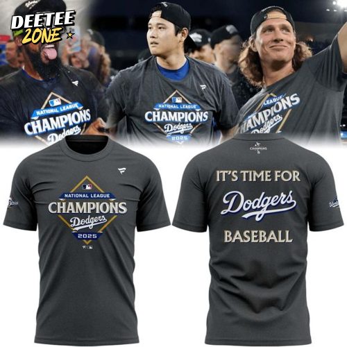 2025 Dodgers National League Champions T-Shirt