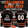 Danbury Hat Tricks ” Happy Halloween ” Hockey Jersey