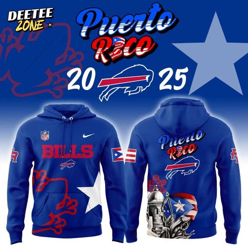 B Bills Puerto Rico Heritage Limited Combo Hoodie