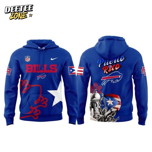 B Bills Puerto Rico Heritage Limited Combo Hoodie
