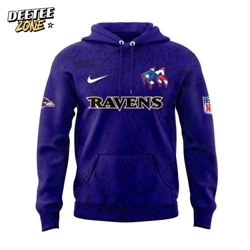 B.Ravens Puerto Rico Heritage New Combo Hoodie