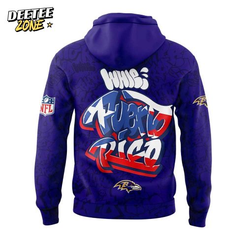 B.Ravens Puerto Rico Heritage New Combo Hoodie