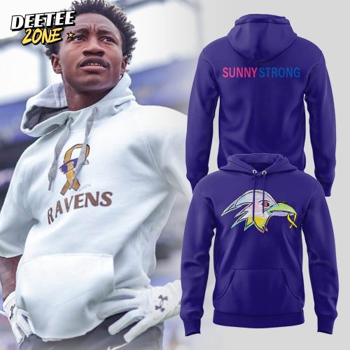 Baltimore Ravens- Breast Cancers 2025 Limited Edition Hoodie – Blue