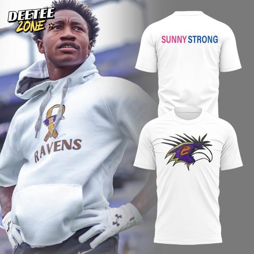Baltimore Ravens- Breast Cancers 2025 Limited Edition Tshirt – White
