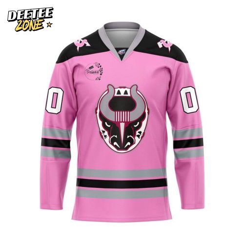 Birmingham Bulls ”Pink the Rink” Custom Hockey Jersey