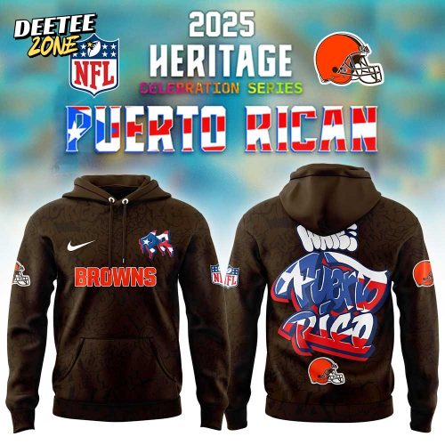C.Browns Puerto Rico Heritage New Combo Hoodie