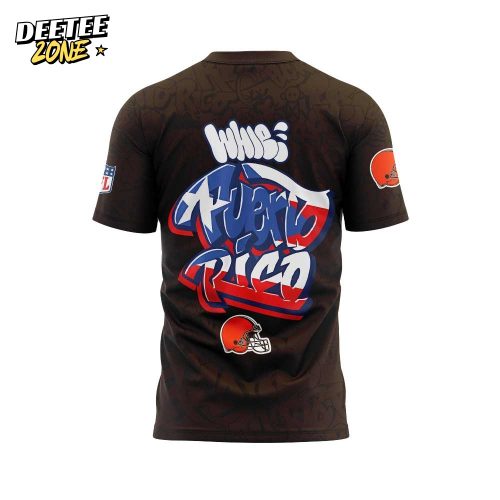 C.Browns Puerto Rico Heritage New Combo Shirt