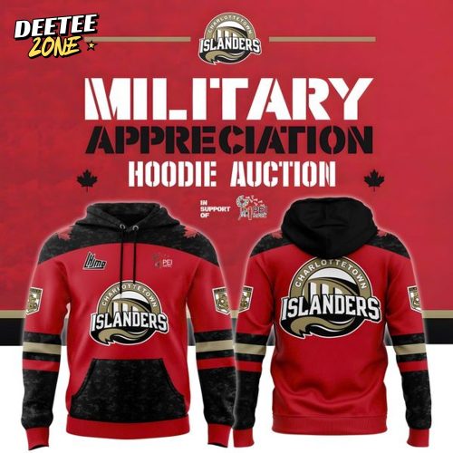 Charlottetown Islanders ” Military Night ” Hoodie