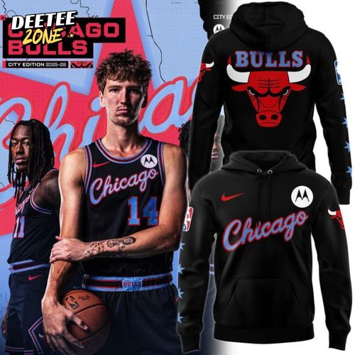 Chicago Bulls 2025/26 City Edition Uniforms Hoodie